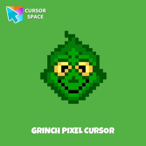 Grinch Pixel cursor arrow cursor